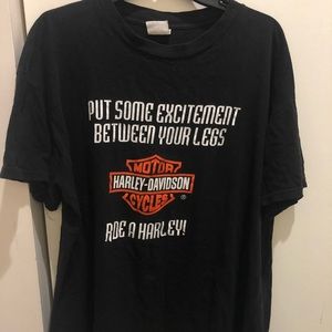 Vintage bootleg Harley Davidson t shirt Rare og